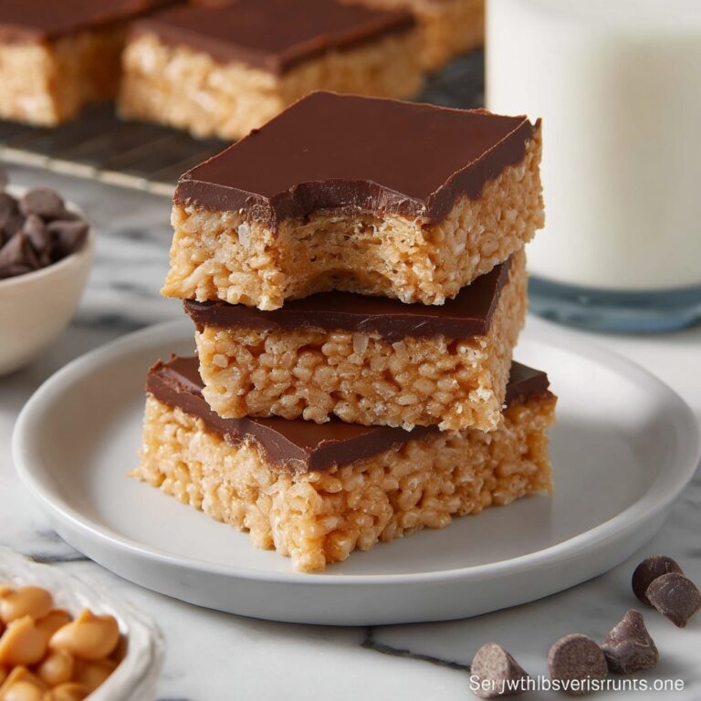 Delicious Scotcheroos Rice Krispies Bars Recipe