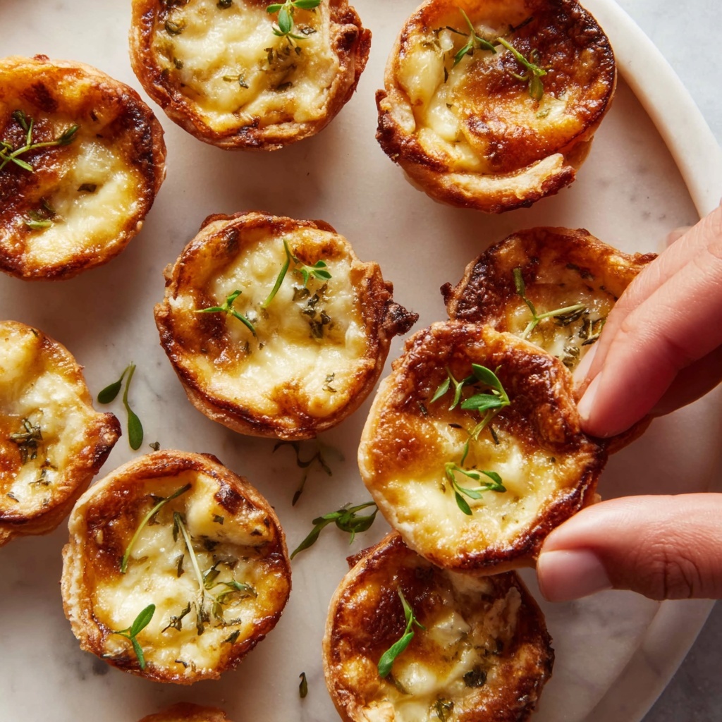 French Onion Soup Bites Recipe - Recipe Image