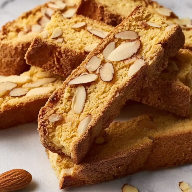 Twice-Baked Limoncello Almond Biscotti Recipe