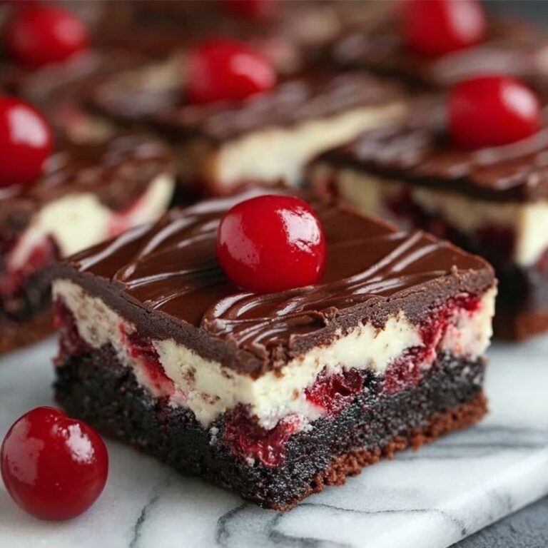 Cherry Cheesecake Brownies Recipe