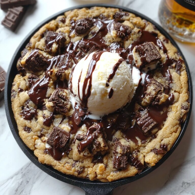 Cookies and Cream Skillet Cookie Recipe