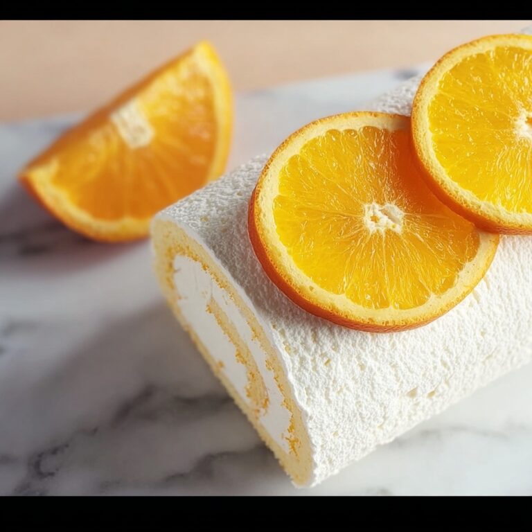 Orange Cake Roll Recipe