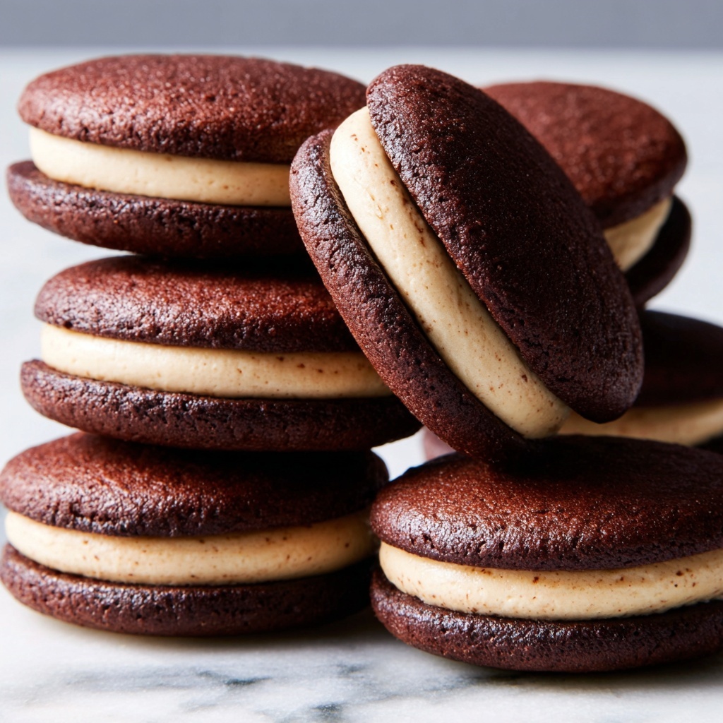 Chocolate Coffee Tiramisu Whoopie Pies Recipe - Recipe Image