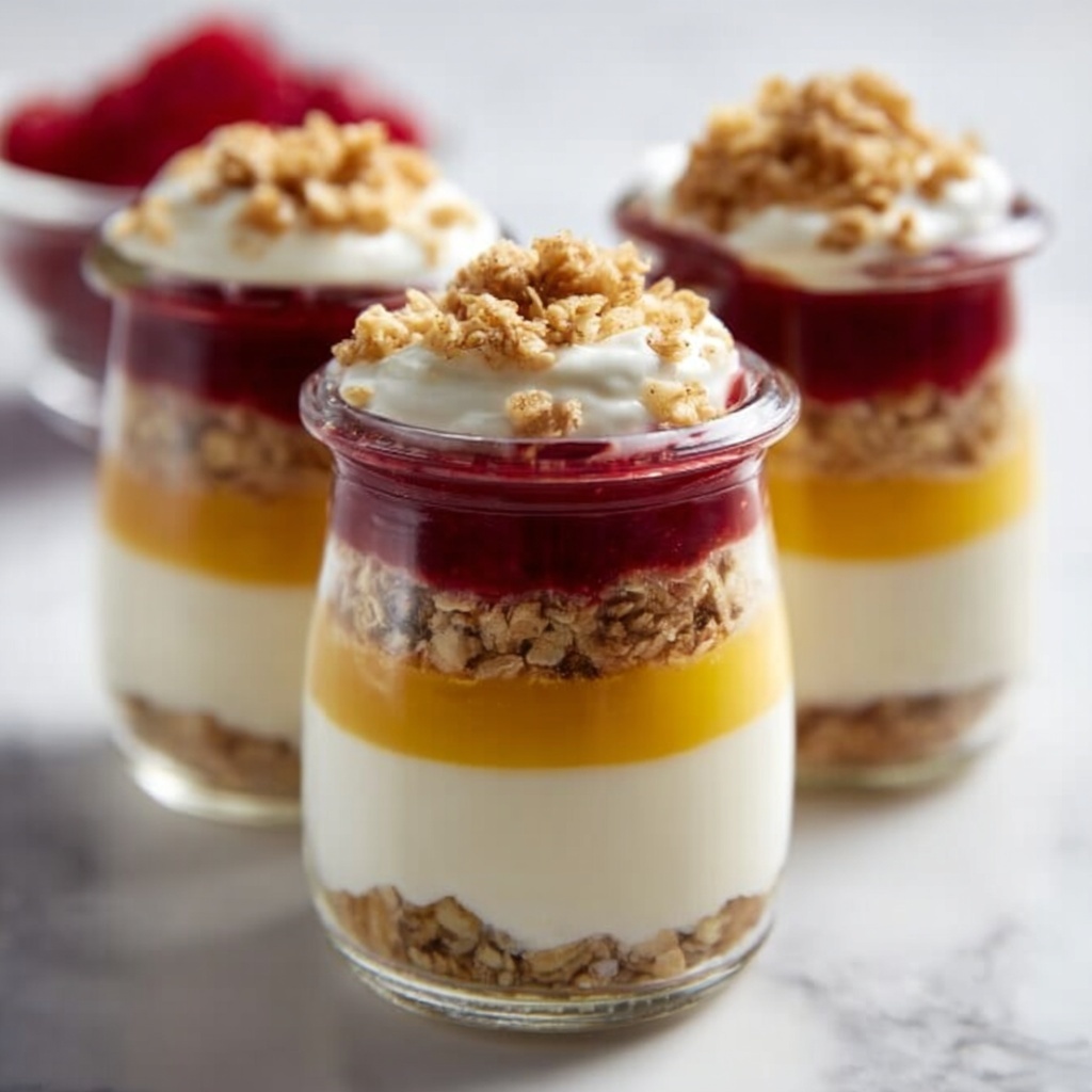 Leftover Cranberry Sauce Parfait Recipe - Recipe Image