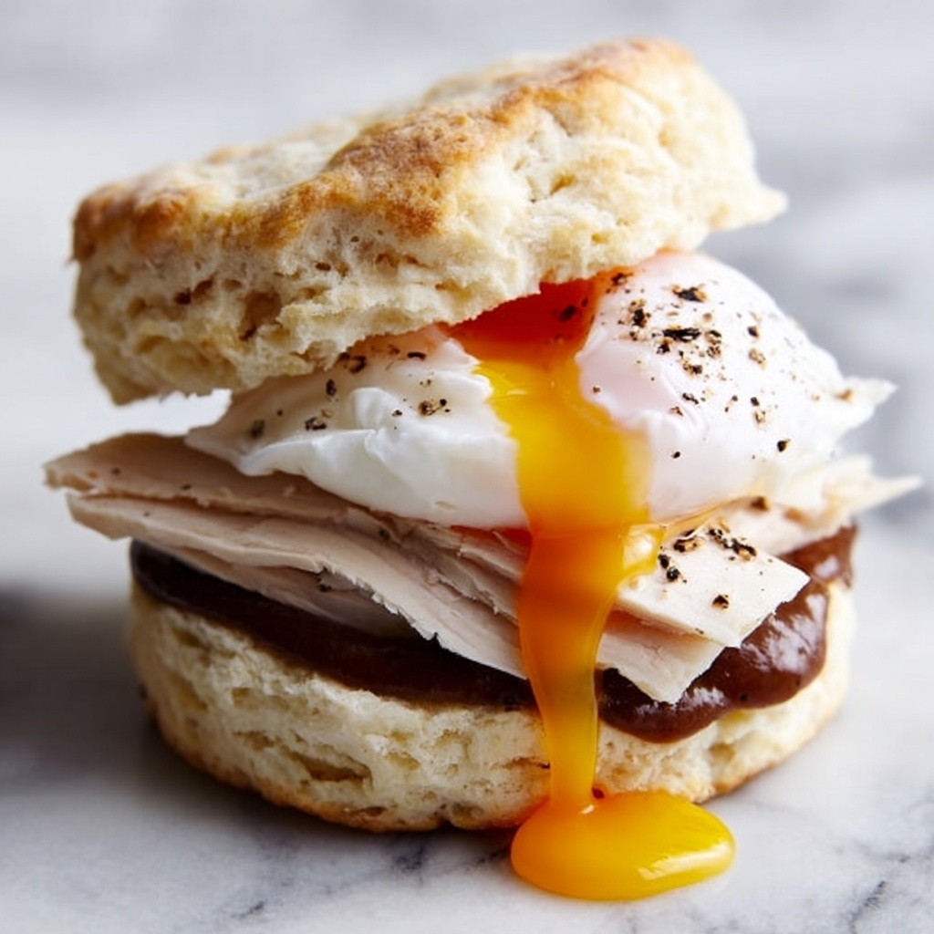 Thanksgiving Leftover Breakfast Sandwiches Recipe - Recipe Image