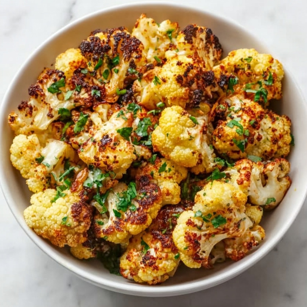 Crispy Parmesan Roasted Cauliflower Recipe - Recipe Image