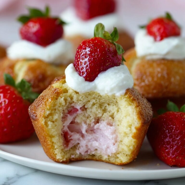 Cream Cheese Strawberry Muffins Recipe