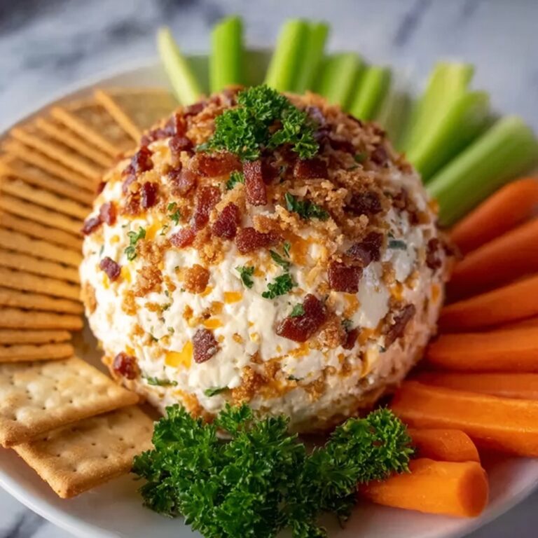 Irresistible Cheddar Ranch Cheese Ball Recipe