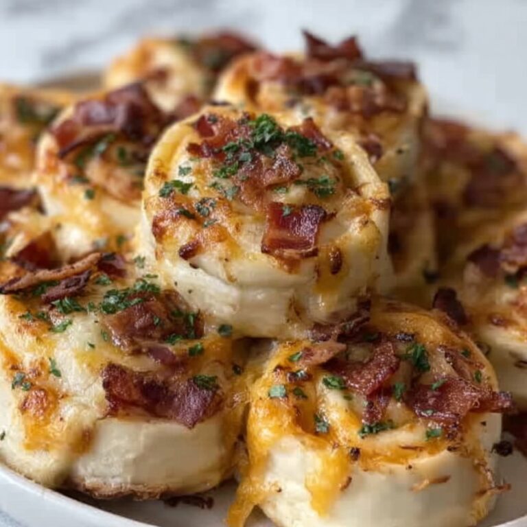 Garlic Butter Bacon Cheeseburger Tortilla Rollups Recipe