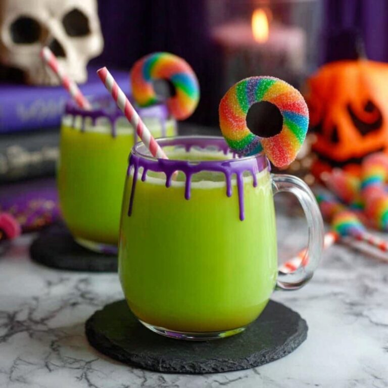 Goosebumps Green Halloween Punch Recipe