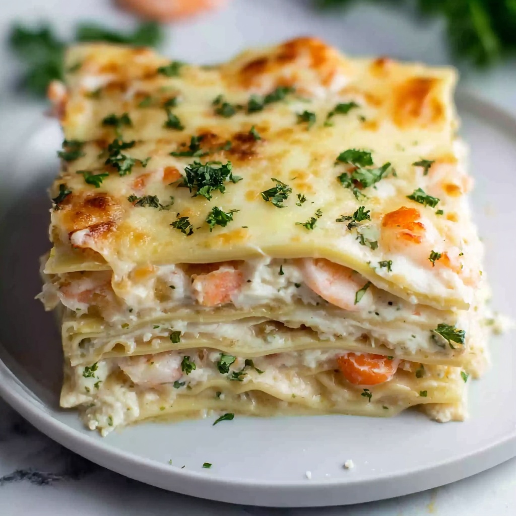 Seafood Lasagna Recipe: An Amazing Ultimate Dish for Seafood Lovers Recipe - Recipe Image