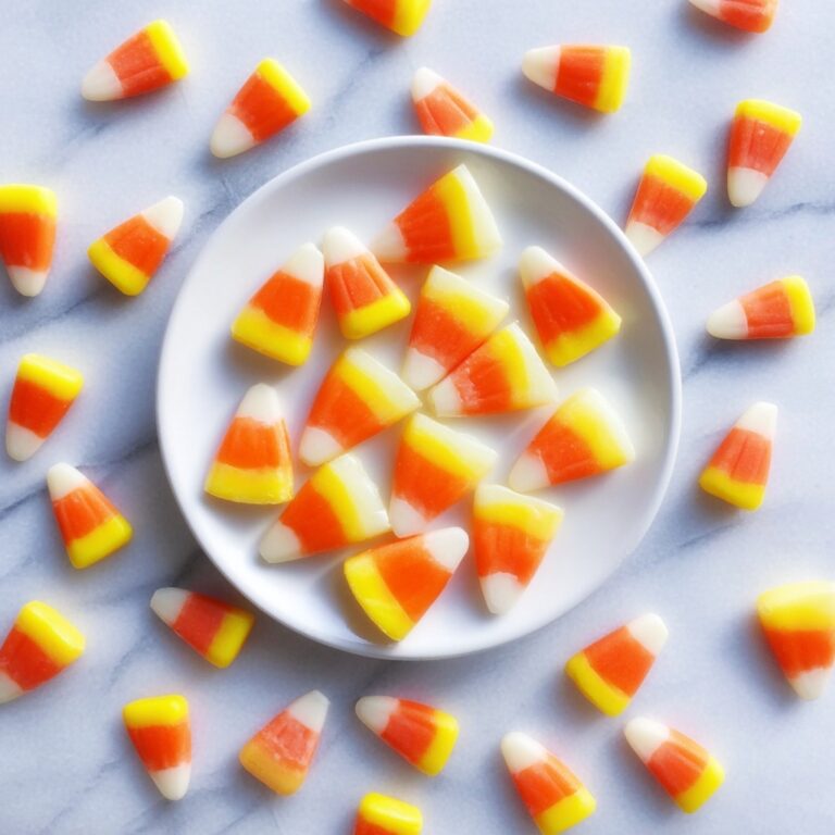 Candy Corn Layered Jello Shots Recipe