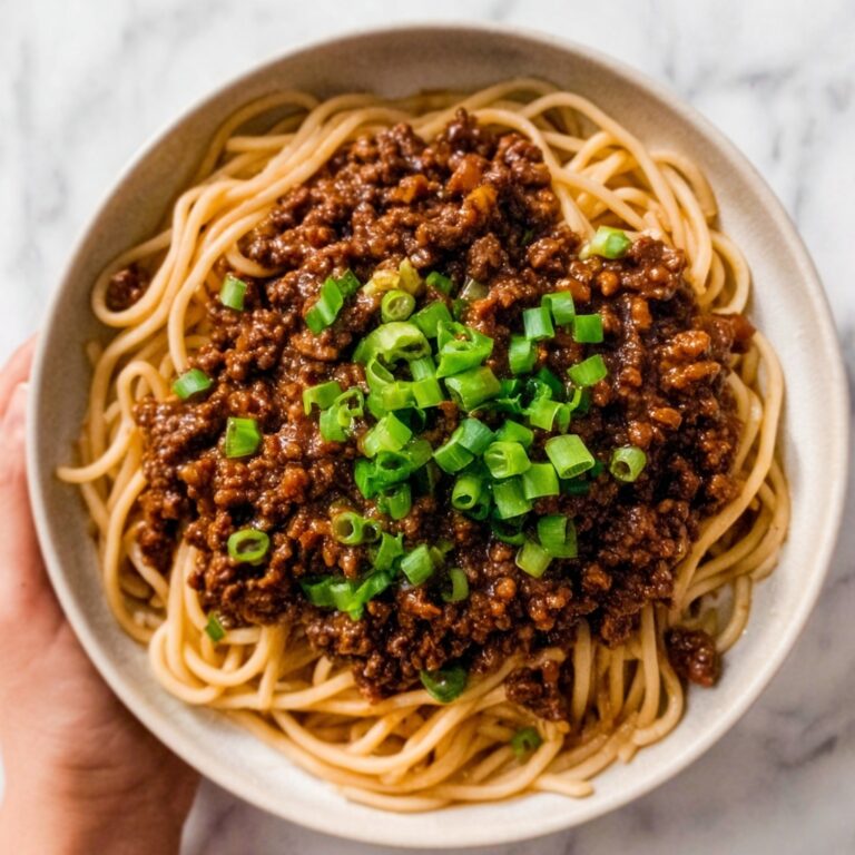Mongolian Ground Beef and Noodles Recipe