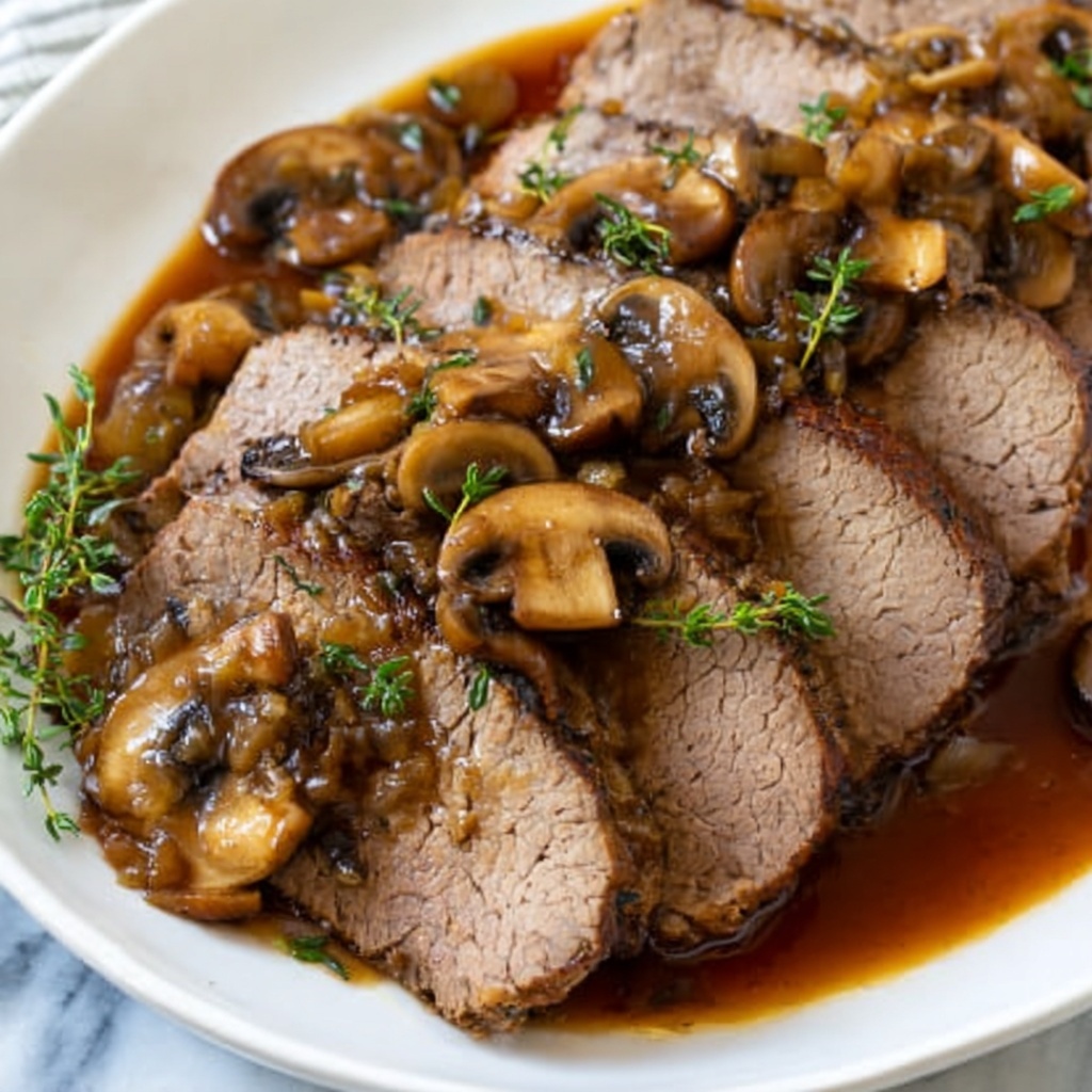Balsamic Glazed Pot Roast Recipe - Recipe Image