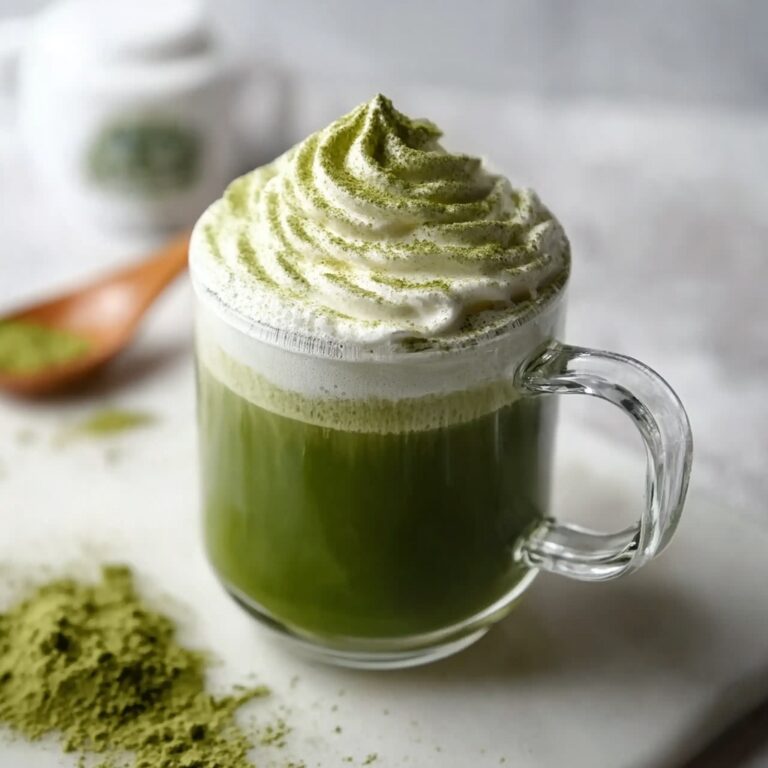 Matcha White Hot Chocolate Recipe