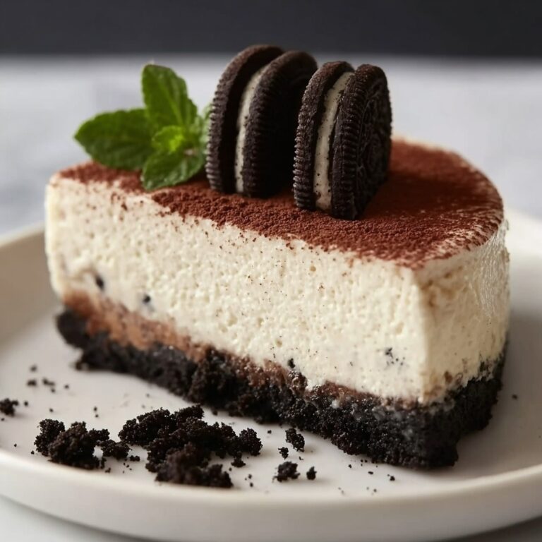 No-Bake Cookies and Cream Cheesecake Recipe