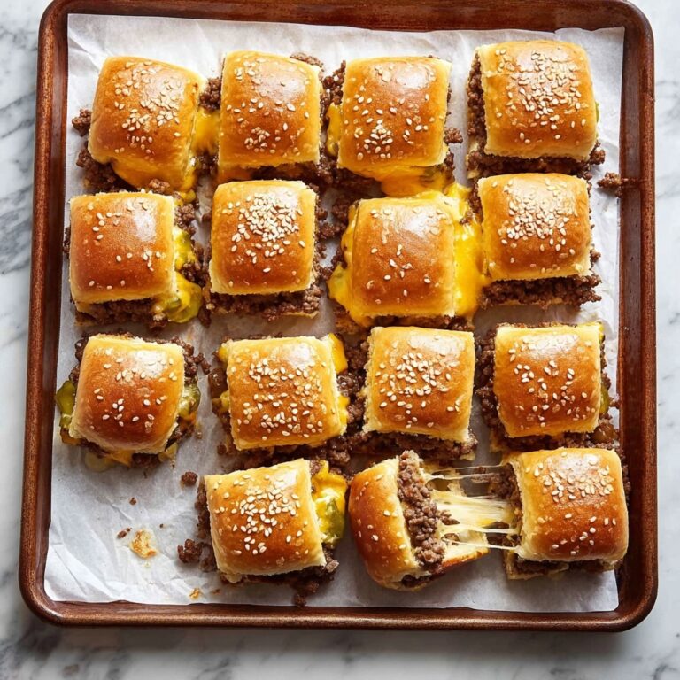 Cheeseburger Sliders Recipe