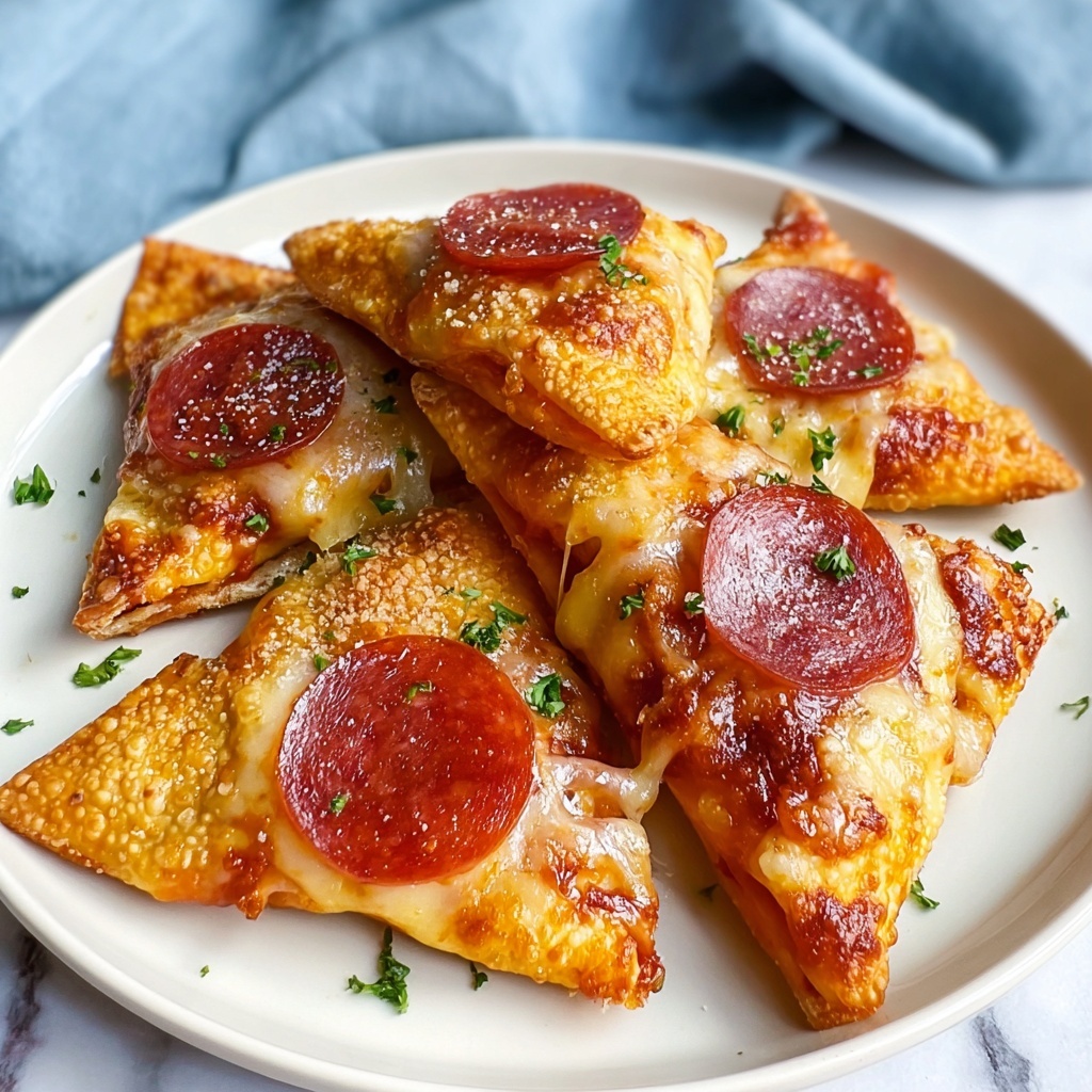 Irresistible Pepperoni Pizza Triangles in Just 10 Minutes Recipe - Recipe Image