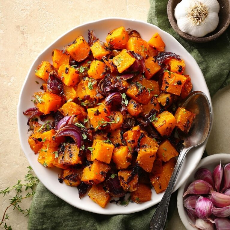 Roasted Butternut Squash & Sweet Potatoes with Rosemary Recipe