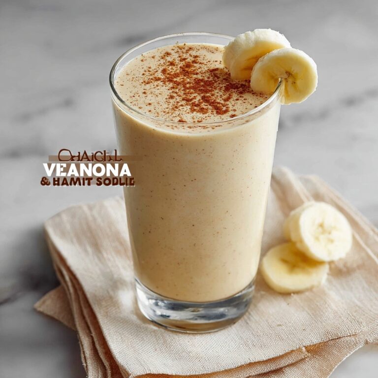 Vanilla Cinnamon Banana Smoothie Recipe
