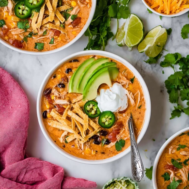 Creamy Chicken Tortilla Soup Recipe