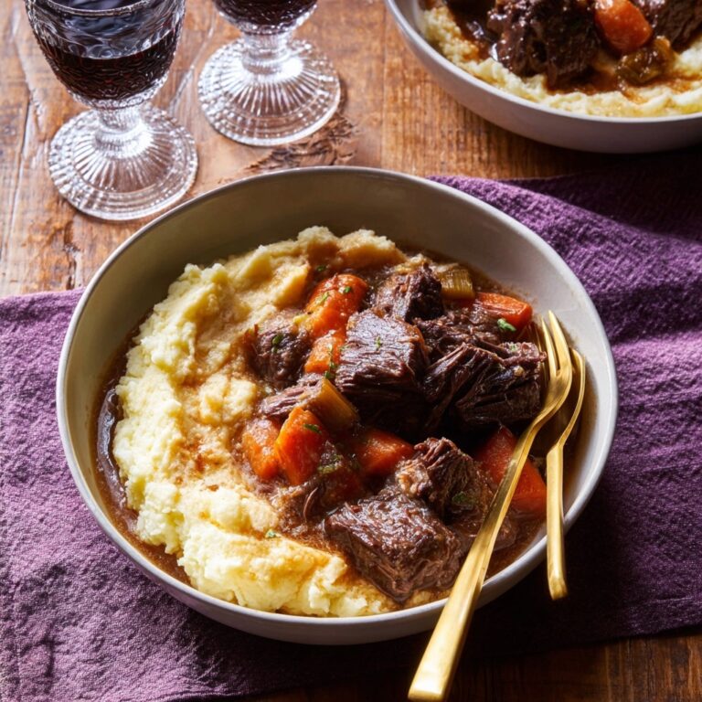 Red Wine-Braised Short Ribs Recipe