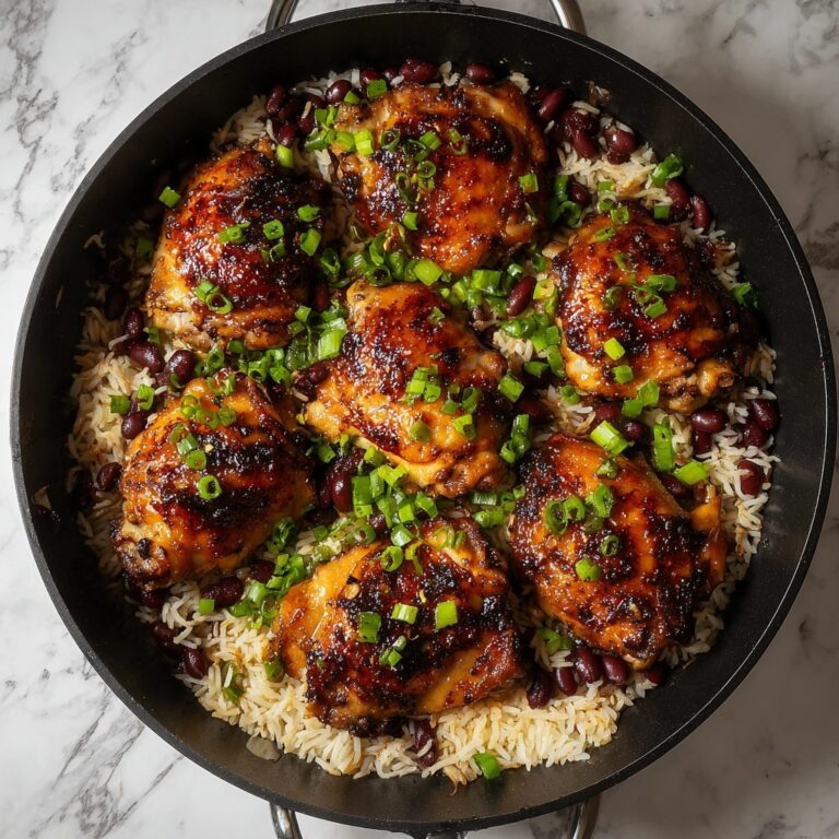 One-Pot Jerk Chicken with Rice & Peas Recipe