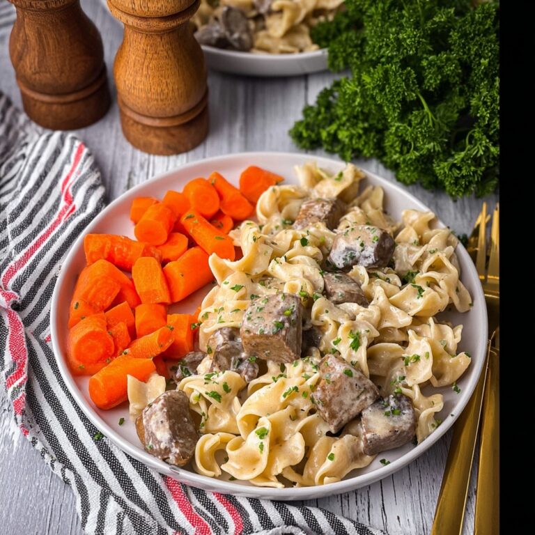 Crockpot Beef Stroganoff Recipe