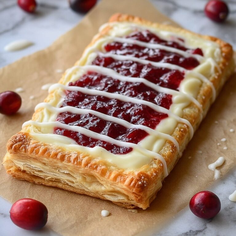 Leftover Cranberry Sauce Cheese Danish Recipe