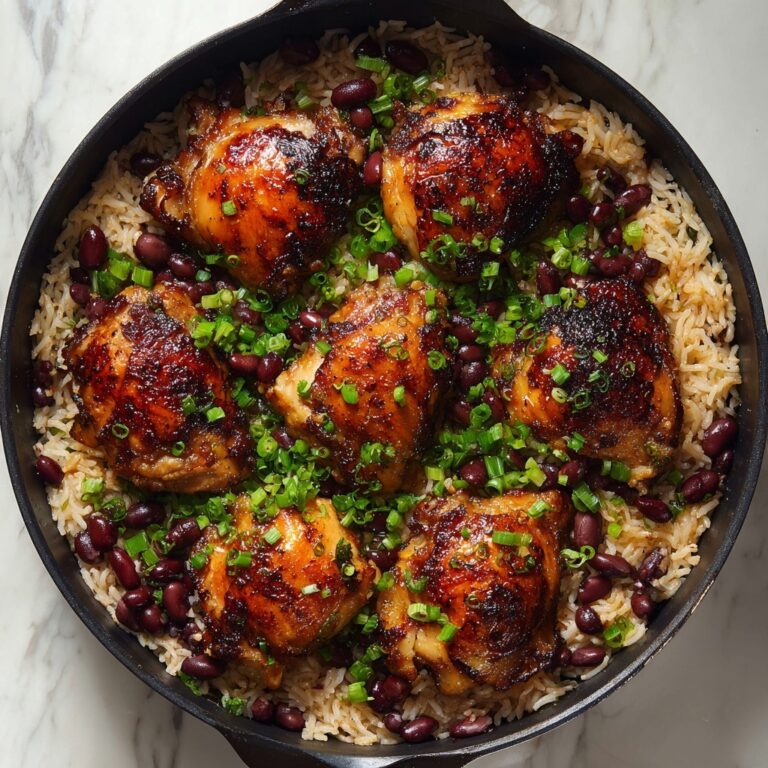 One-Pot Jerk Chicken with Rice & Peas Recipe