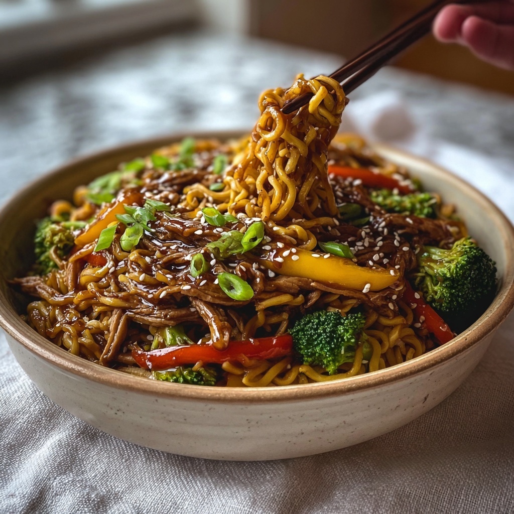 Chicken Teriyaki Noodles: A Delicious & Easy Recipe - Recipe Image