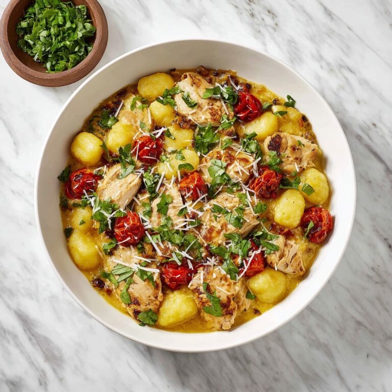 Garlic Chicken Gnocchi Skillet A Minute Wonder Recipe
