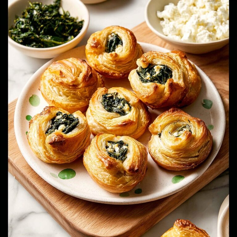 Spinach and Feta Puff Pastry Bites Recipe