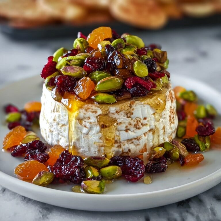 Baked Brie with Honey and Nuts Recipe