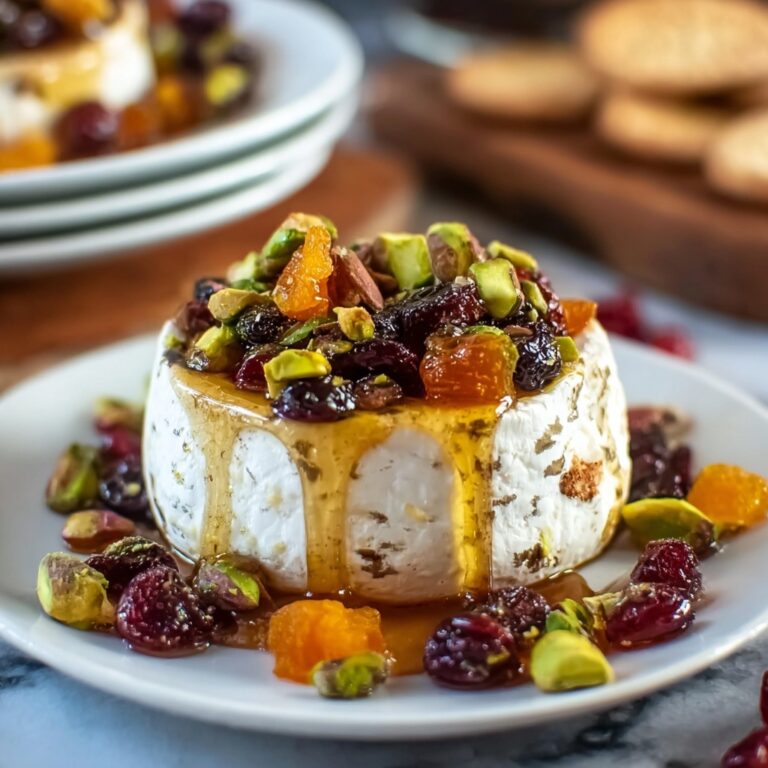 Baked Brie with Honey and Nuts Recipe