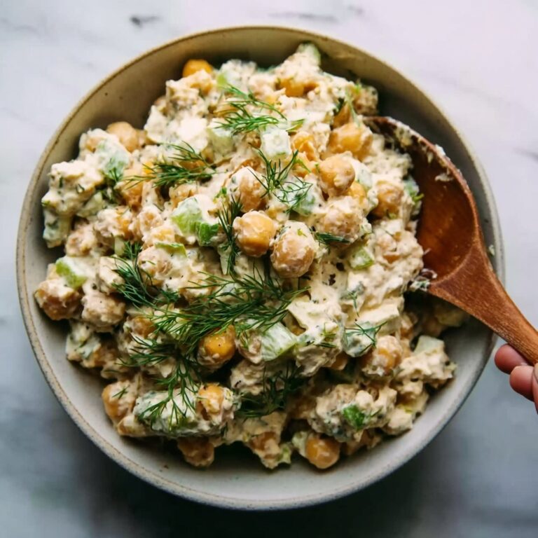 Mashed Chickpea Salad Recipe