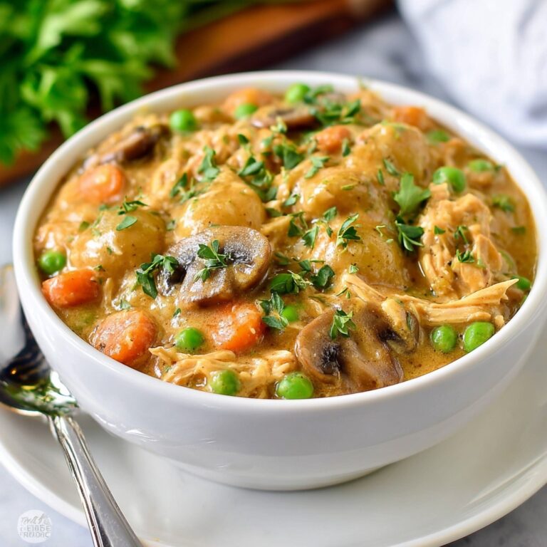 One Pot Gnocchi Chicken Pot Pie Recipe