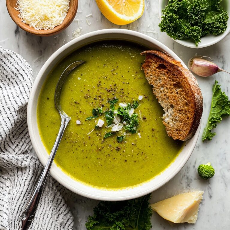 Nourishing One-Pot Broccoli Kale Soup Recipe