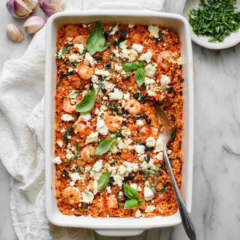 Healthy Shrimp Rice Casserole With Veggies Recipe