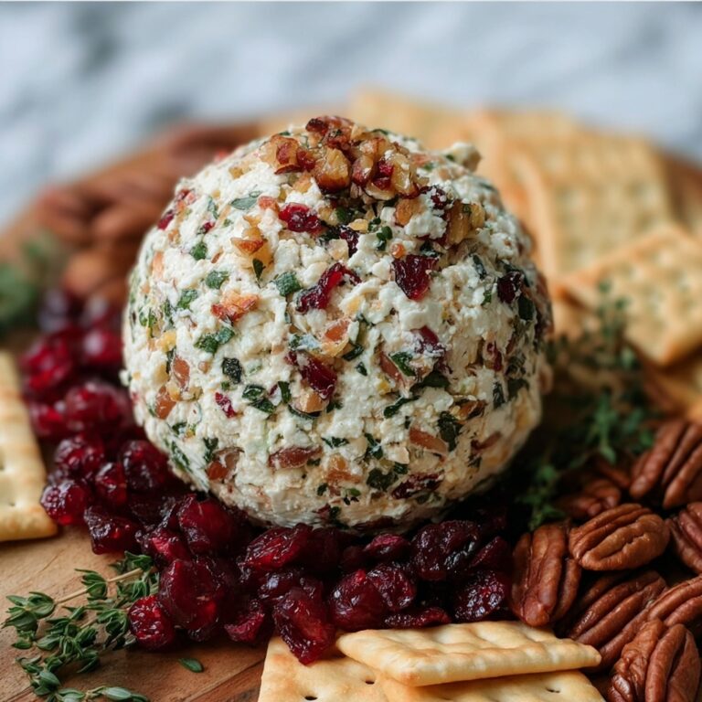 Easy Cheese Ball Party Snack Recipe