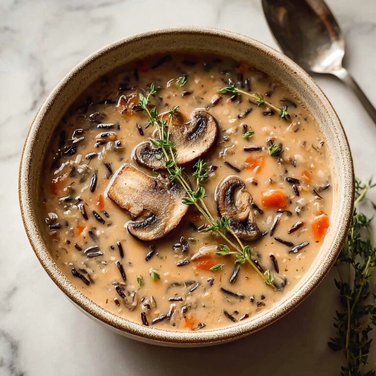 Wild Rice Mushroom Soup Recipe