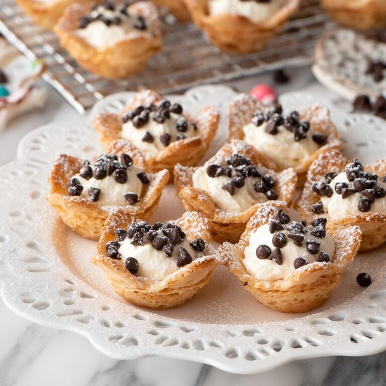 Mini Cannoli Cups Recipe