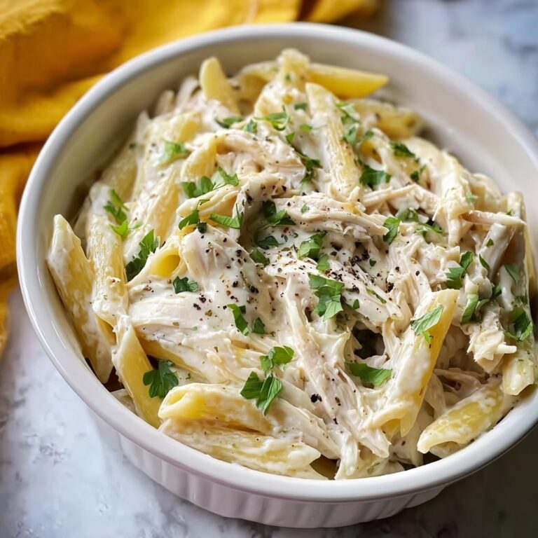 Cheesy Slow Cooker Chicken Alfredo Recipe