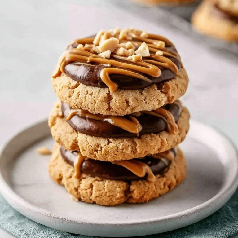 Chewy Peanut Butter Scotcheroo Cookies Recipe