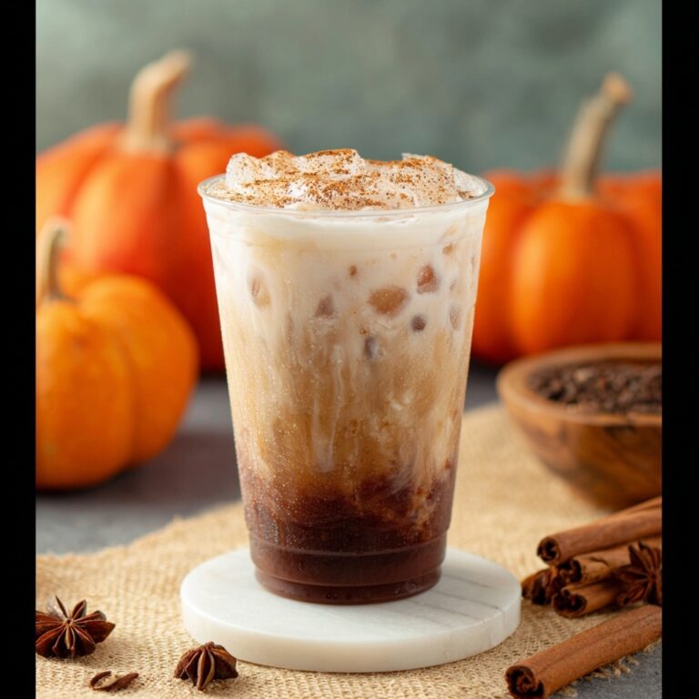 Iced Pumpkin Spice Latte (Starbucks Copycat Recipe) Recipe