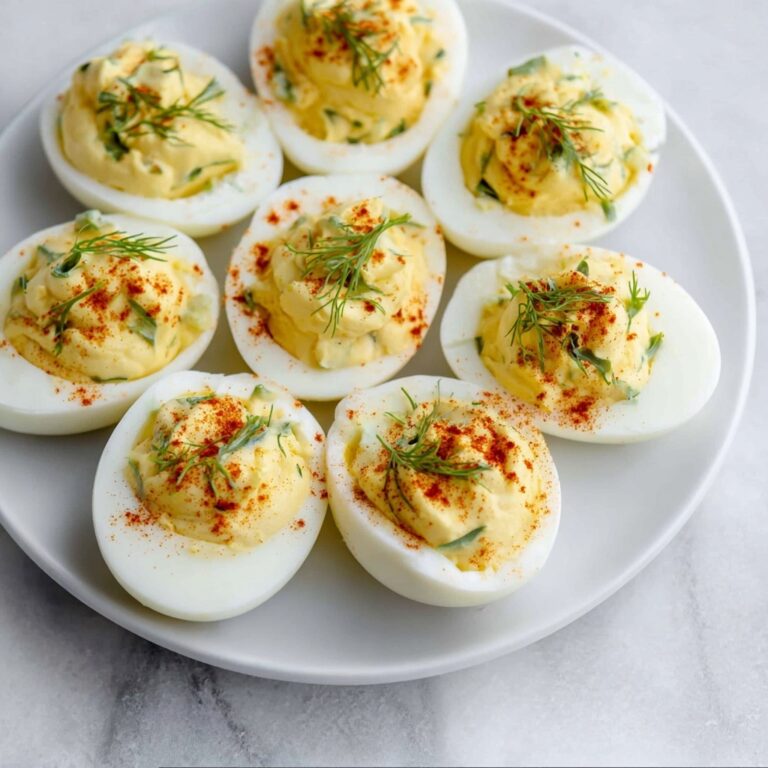 Deviled Eggs with Mayonnaise, Mustard, and Smoked Paprika Recipe