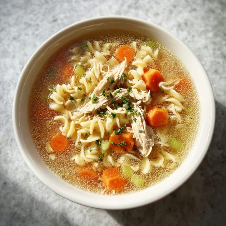 Crockpot Chicken Noodles Recipe