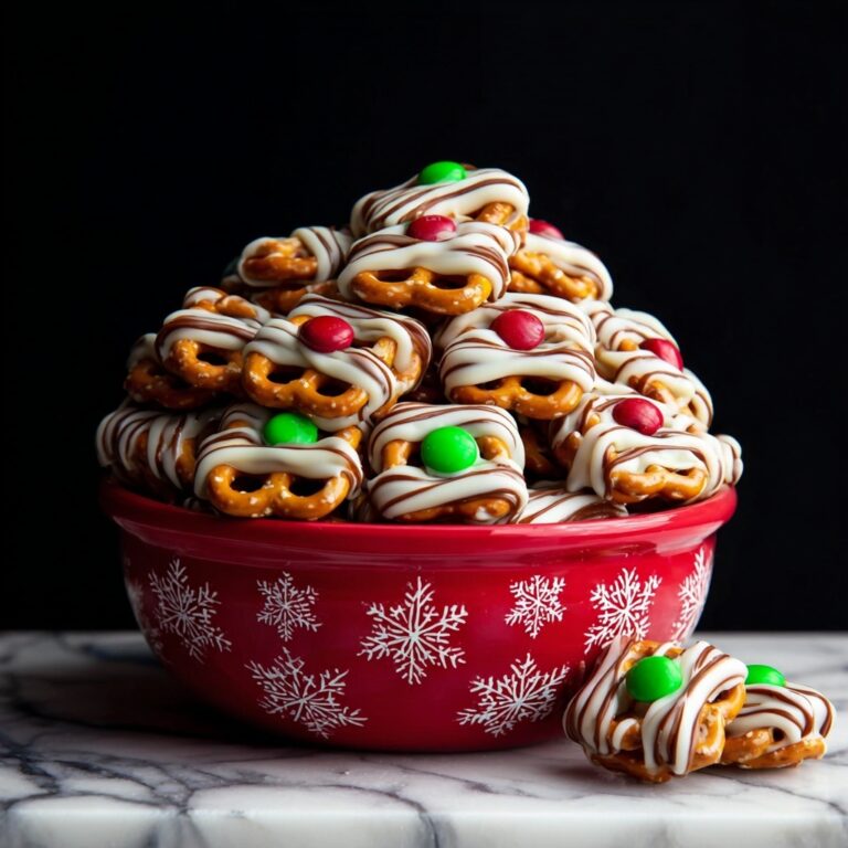 Pretzel M&M Hugs Recipe