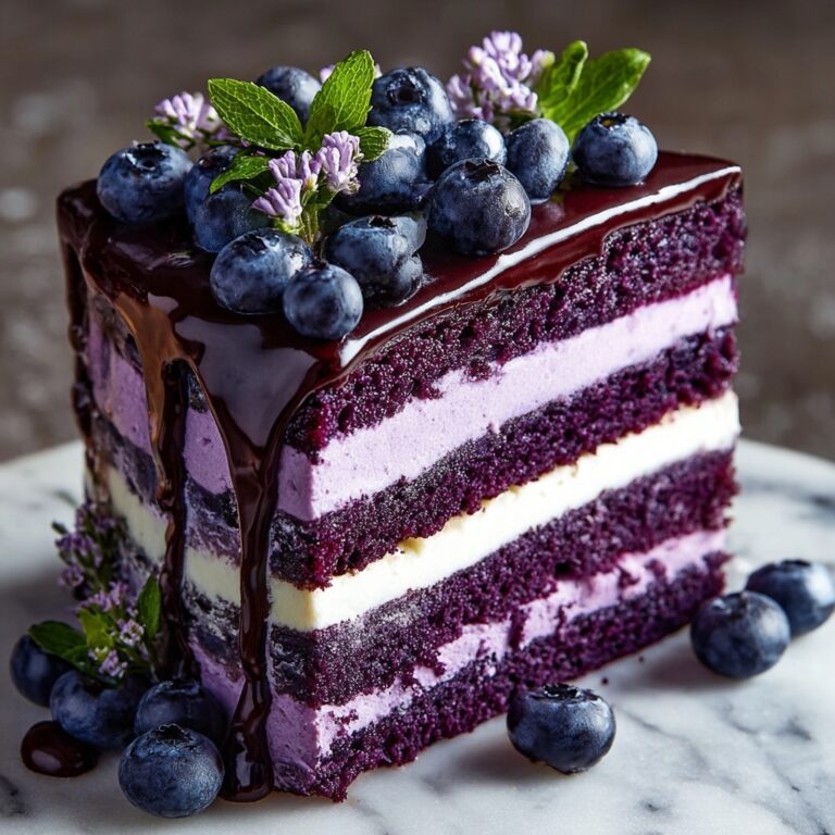 Blueberry Chocolate Lavender Dessert Sauce Recipe