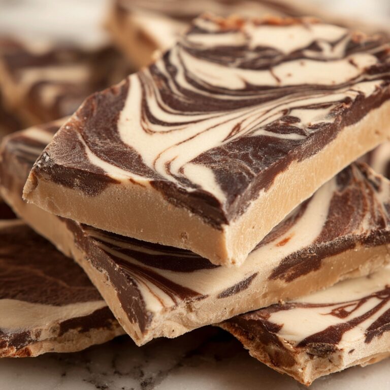 Tiger Butter (Swirled Peanut Butter & Chocolate) Recipe